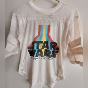 Star Wars women's White Graphic T-Shirt